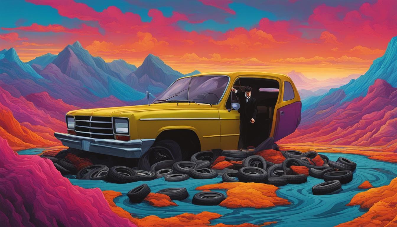 dreaming about flat tires