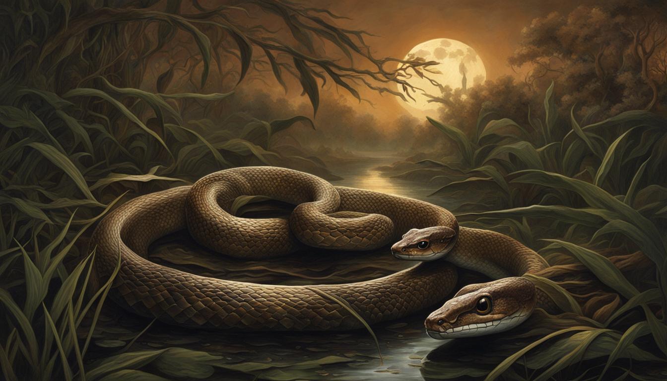 brown snake in a dream